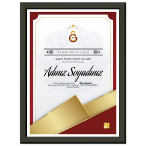 Galatasaray Taraftar Sertifikası