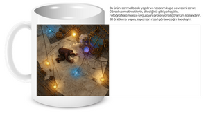 DND Artificer Temalı Tasarım Kupa Bardak