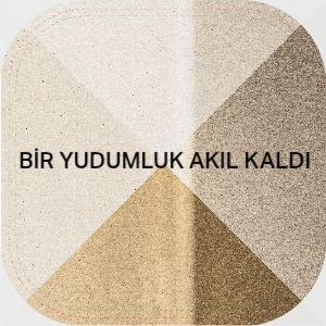 Bir yudumluk akıl kaldı bardak altlığı