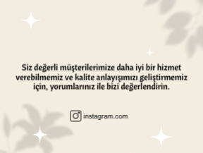 Lüx Tasarım Teşekkür Kartı