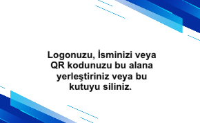 Mavi Kurumsal Kartvizit