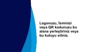 Modern Kartvizit Mavi