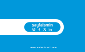 Modern kartvizit şablonu