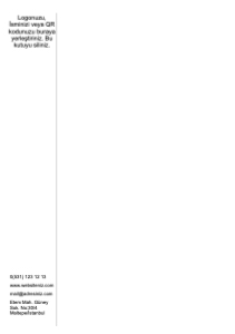 Sade Modern Antetli Kağıt