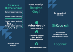 Mavi Broşür iki kırım