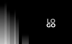 Şıklığı dikey geçişlerle vurgulayan, siyah-beyaz tonlarda kurumsal ve otoriter kartvizit tasarımı