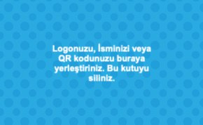 Mavi kurumsal Resmi Kartvizit 0076