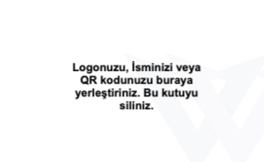 Mavi kurumsal Resmi Kartvizit 0077