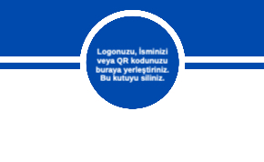 mavi kurumsal Resmi Kartvizit 0080