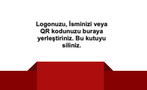kırmızı Kurumsal Çift Yönlü Kartvizit 0035