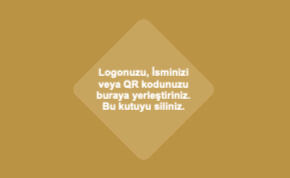 Sarı Resmi Kartvizit 0009