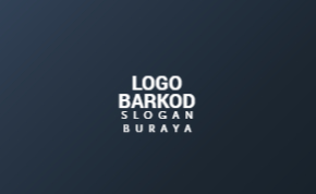 Lacivertin derinliği ile altının lüksünü birleştiren kurumsal kartvizit tasarımı.