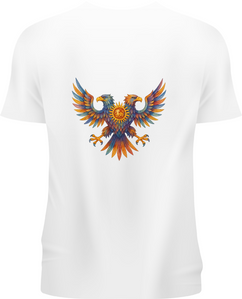 Çift başlı kartal tişört baskı