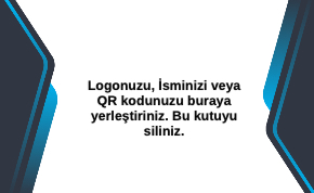 Mavi kurumsal Resmi Kartvizit 0087