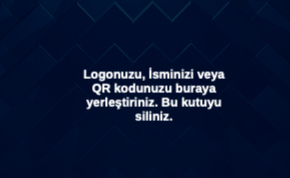 Mavi kurumsal Resmi Kartvizit 0089