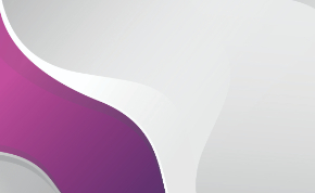 Akıcı mor dalga akışıyla zarif ve modern bir etki yaratan profesyonel kurumsal kartvizit tasarımı.