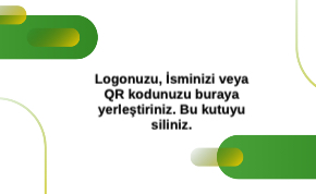 Yeşil Modern Kartvizit 0012