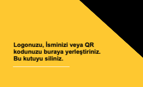 Sarı Resmi Kartvizit 0010
