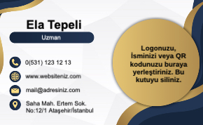 Lüx Premium Kartvizit 0019