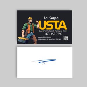 Tek Taraflı Tadilat Usta Kartvizit