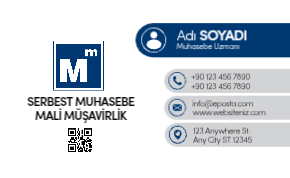 Serbest Muhasebe Mali Müşavir Kartvizit
