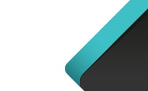 Teal ve siyah tonlarda diagonal bant akışıyla minimalist kartvizit tasarımı.