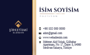Premium Kartvizit Şablonu