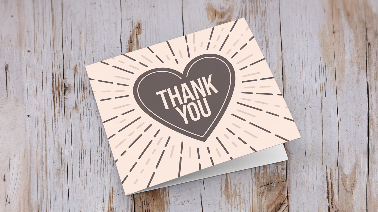 Teşekkür Kartı Örnekleri